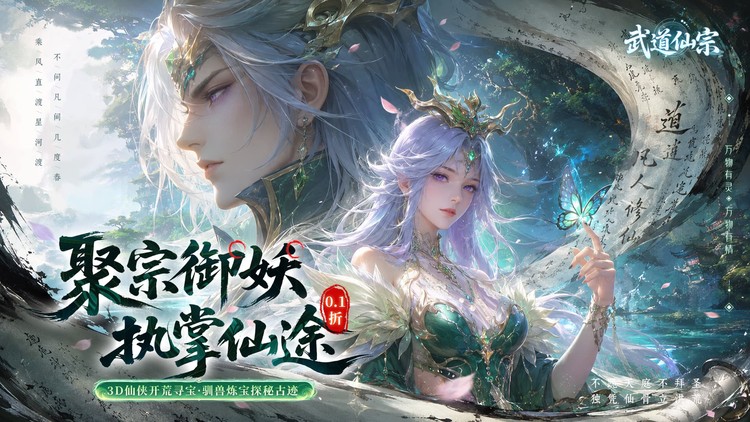 武道仙宗（0.1折打金送真充）宣传图片