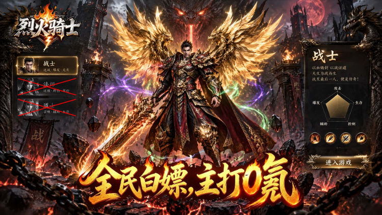 烈火骑士（暴走专属高爆版）宣传图片